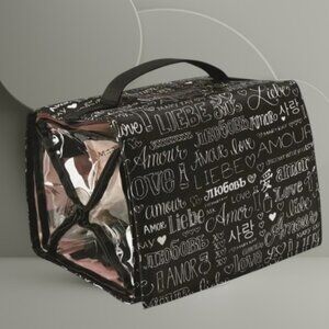 Amour Love Travel/Cosmetic/Toiletry/Jewelry Roll-Up (Unfilled) Carry Case ~ NEW